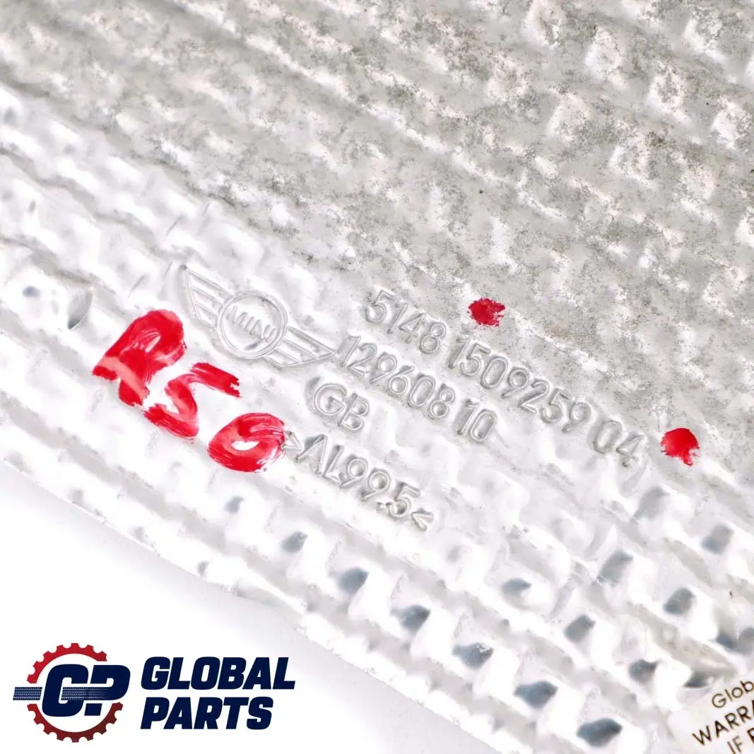 Reservoir carburant Panneau isolation thermique pour Mini Cooper One R50 W10 à propos du numéro de pièce 1509259 Mini Cooper One R50 W10 Reservoir carburant Panneau isolation thermique - SKU 1509259 - Numéro de pièce 1509259