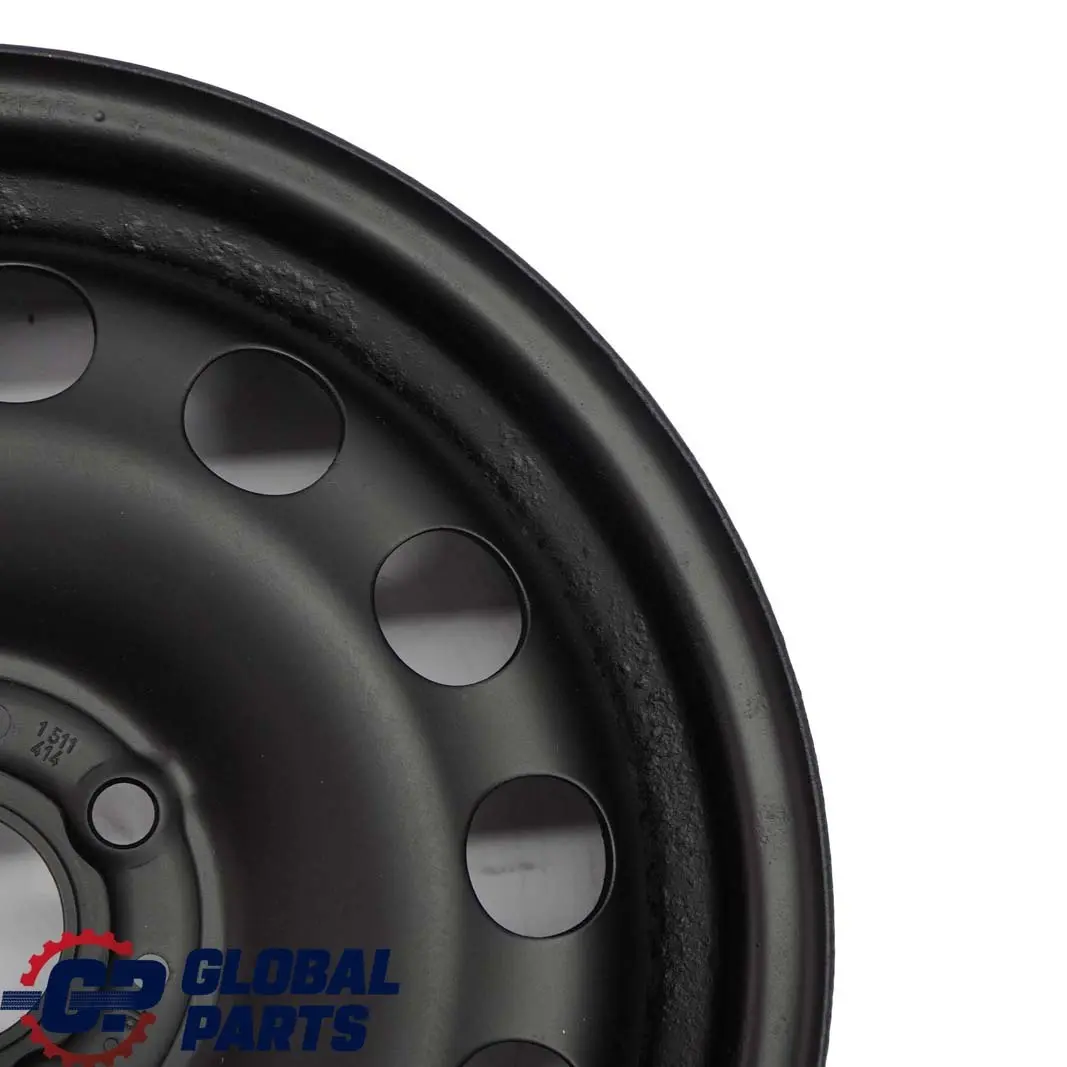 Mini Cooper One R50 R55 R56 R57 Llanta Acero Negro 15" ET:45 5,5J - SKU 1511414-1 - Número de pieza 1511414
