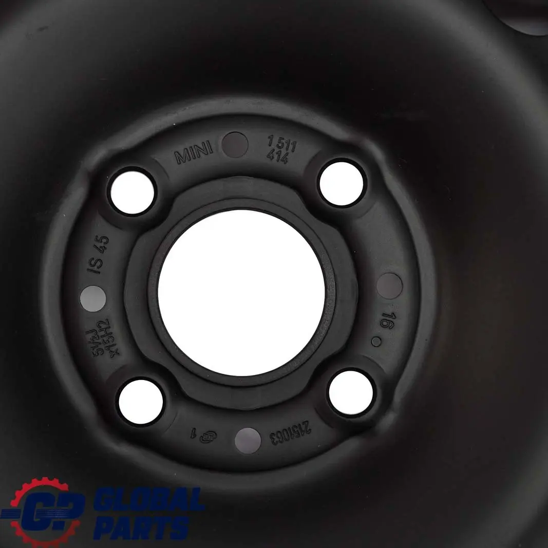 Stahlfelge Stahl Felge 15" 5,5J ET:45 für Mini Cooper One R50 R55 R56 R57 mit Teilenummer 1511414 Mini Cooper One R50 R55 R56 R57 Stahlfelge Stahl Felge 15" 5,5J ET:45 - SKU 1511414-2 - Teilenummer 1511414
