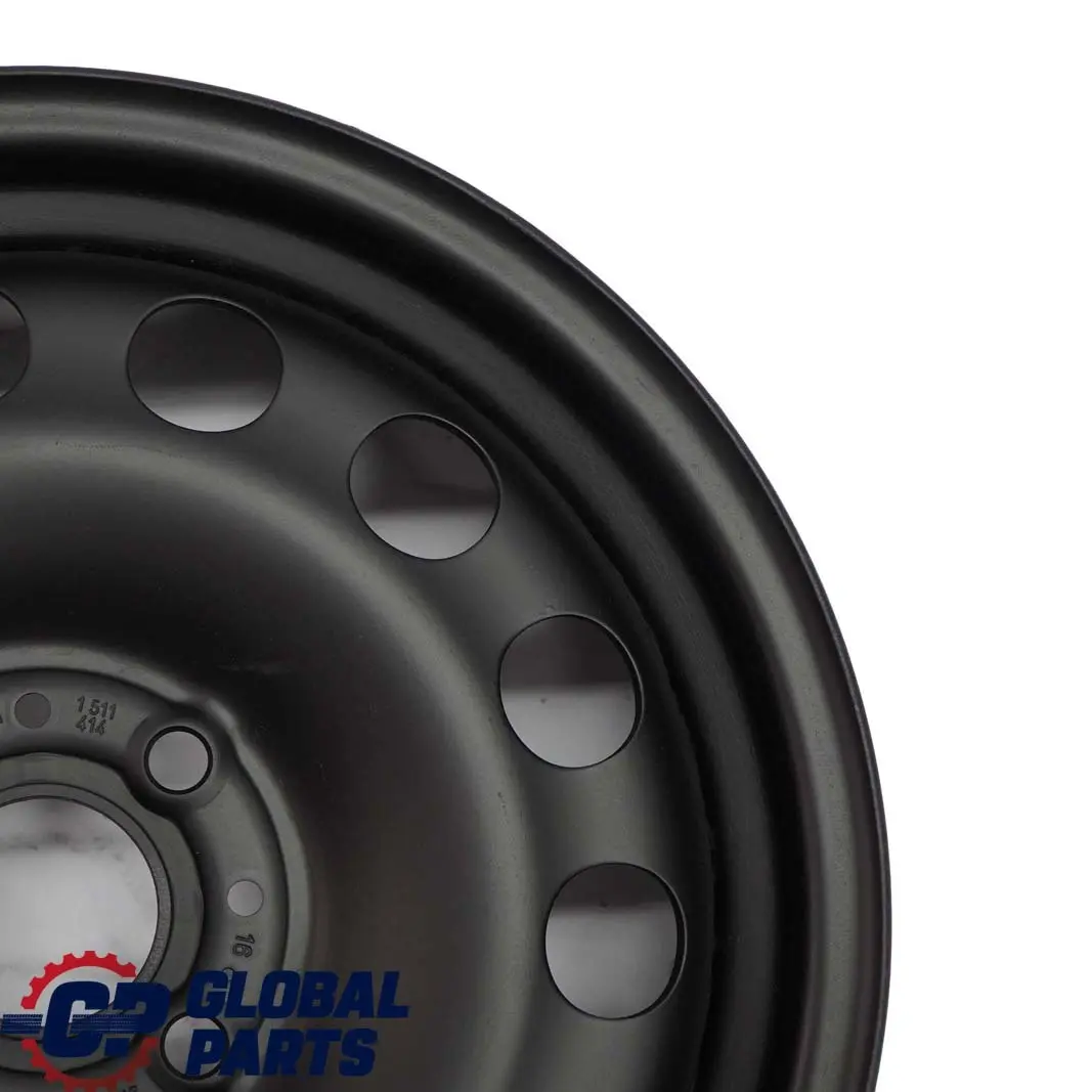 Steel Wheel Rim 15" 5,5J ET:45 to Mini Cooper One R50 R55 R56 R57 Black with Part number 1511414 Mini Cooper One R50 R55 R56 R57 Black Steel Wheel Rim 15" 5,5J ET:45 - SKU 1511414-2 - Part number 1511414