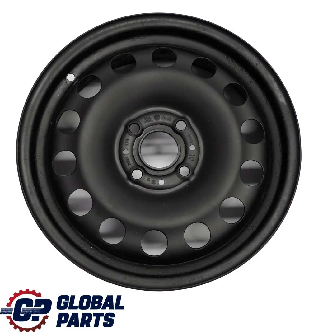 Mini Cooper One R50 R55 R56 R57 Black Steel Wheel Rim 15" ET:45 5,5J 1511414