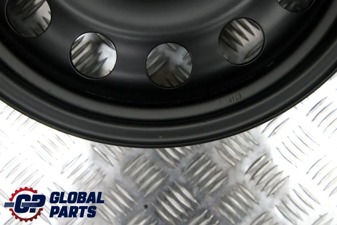 Complete Set 4x Steel Wheel Rim 15" Black to BMW Mini Cooper R50 R55 R56 with Part number 1511414 BMW Mini Cooper R50 R55 R56 Complete Set 4x Steel Wheel Rim 15" Black - SKU 1511414 - Part number 1511414