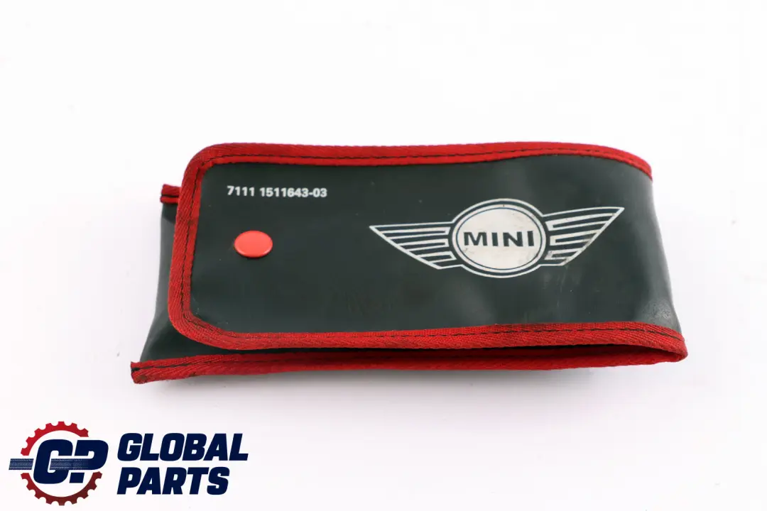 Werkzeugtasche Werkzeug Haken Set für MINI Cooper One 1 R50 R52 R53 mit Teilenummer 1511643 MINI Cooper One 1 R50 R52 R53 Werkzeugtasche Werkzeug Haken Set - SKU 1511643-1 - Teilenummer 1511643