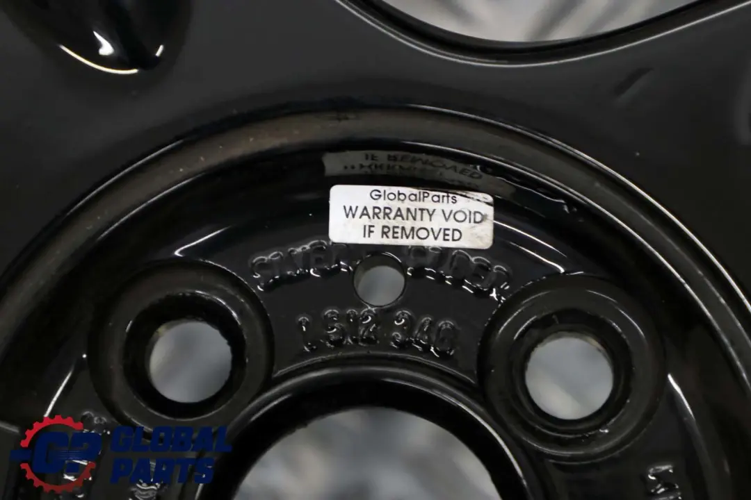 Alloy Rim 16 6,5J ET:48 5-spider spoke 83 to Mini Cooper One R50 R52 Black Wheel with Part number 1512348 Mini Cooper One R50 R52 Black Wheel Alloy Rim 16 6,5J ET:48 5-spider spoke 83 - SKU 1512348-3 - Part number 1512348