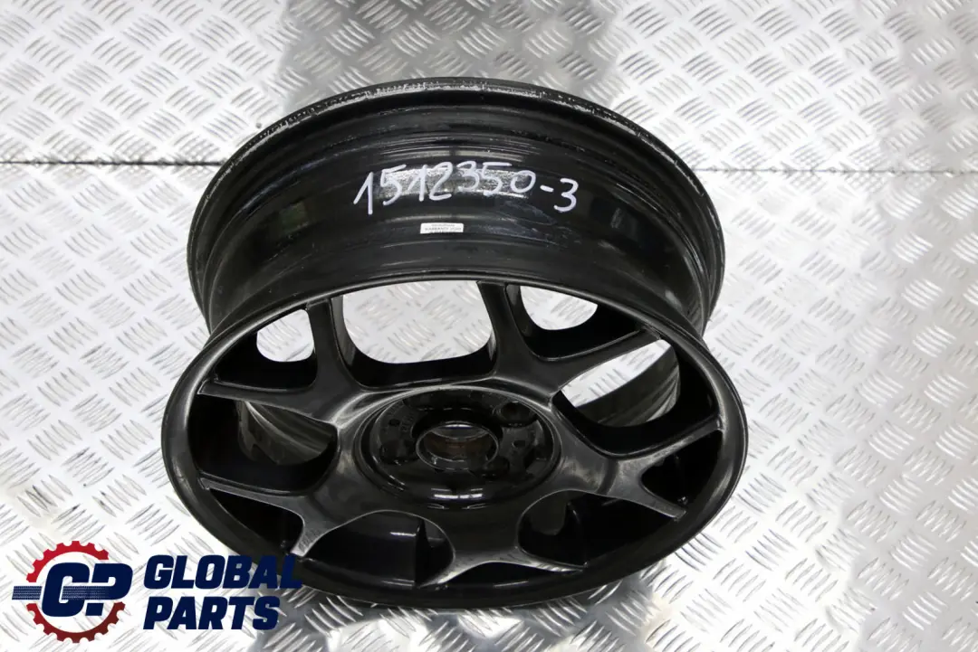 Llanta De aleacion negra 16" 6,5J ET:48 X-Lite 84 para Mini Cooper One R50 R52 R53 con número de pieza 1512350 Mini Cooper One R50 R52 R53 Llanta De aleacion negra 16" 6,5J ET:48 X-Lite 84 - SKU 1512350-3 - Número de pieza 1512350