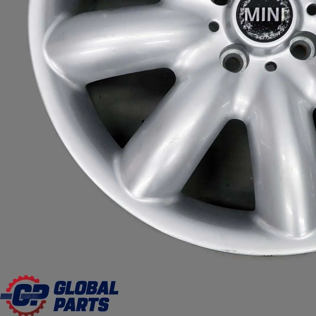 Mini Cooper One R50 R53 R55 R56 R58 R59 Wheel Alloy Rim 17" 7J S-Spoke 85 VIA - SKU 1512352-VIA - Part number 1512352