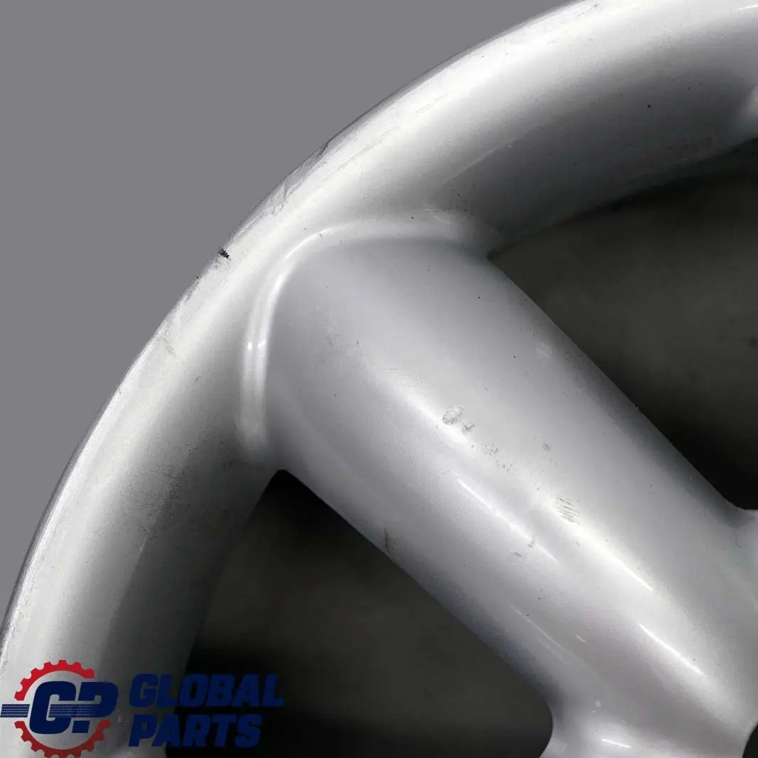 Silber Alu Felge Felge 17" 7J Spoke 85 VIA für Mini Cooper R50 R53 R55 R56 R58 R57 mit Teilenummer 1512352 Mini Cooper R50 R53 R55 R56 R58 R57 Silber Alu Felge Felge 17" 7J Spoke 85 VIA - SKU 1512352-VIA1 - Teilenummer 1512352