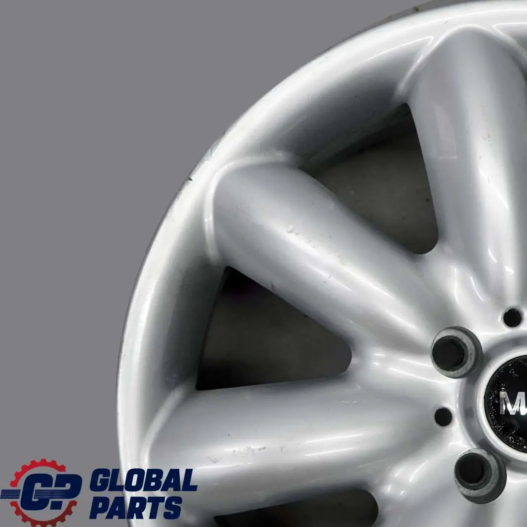 Alloy Rim 17" 7J S-Spoke 85 VIA to Mini Cooper One R50 R53 R55 R56 Silver Wheel with Part number 1512352 Mini Cooper One R50 R53 R55 R56 Silver Wheel Alloy Rim 17" 7J S-Spoke 85 VIA - SKU 1512352-VIA1 - Part number 1512352