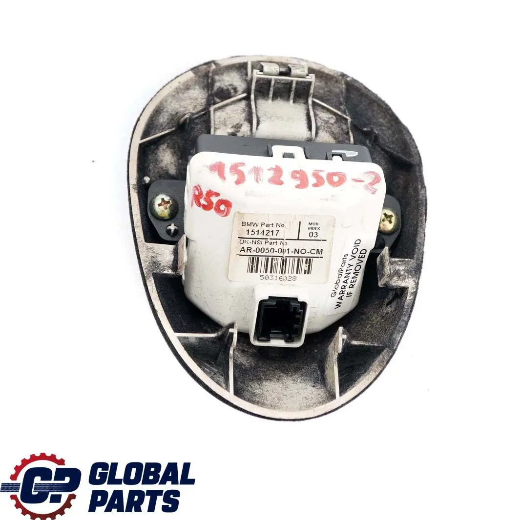 Mini Cooper One R50 R53 Schermo Alloggiamento Orologio Digitale Nero 1514217 - SKU 1512950-2 - Numero di parte 1512950