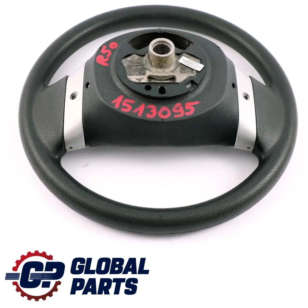 BMW Mini Cooper One R50 R52 2 Spoke Black Plastic Steering Wheel - SKU 1513095 - Part number 1513095