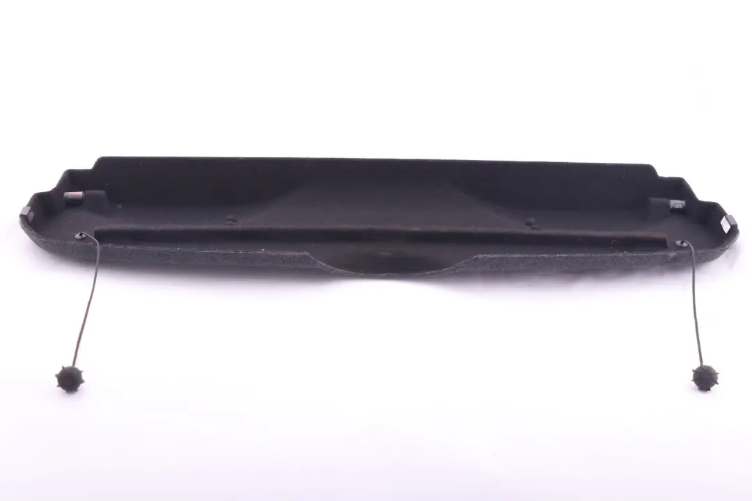 Ventana Trasera Parcela Estante Trim Panther Negro para Mini Cooper One R50 con número de pieza 1514023 Mini Cooper One R50 Ventana Trasera Parcela Estante Trim Panther Negro - SKU 1514023 - Número de pieza 1514023