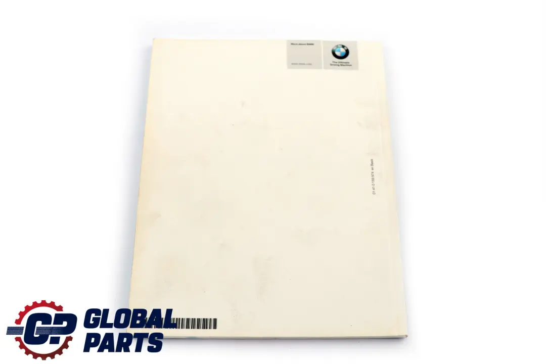 Owner's Handbook Book 0 01410 to BMW 1 Series E87 with Part number 0159974 BMW 1 Series E87 Owner's Handbook Book 0 01410 - SKU 159974 - Part number 0159974