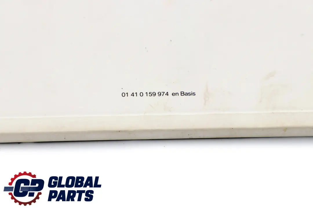 BMW 1 Series E87 Owner's Handbook Book 0 01410 - SKU 159974 - Part number 0159974