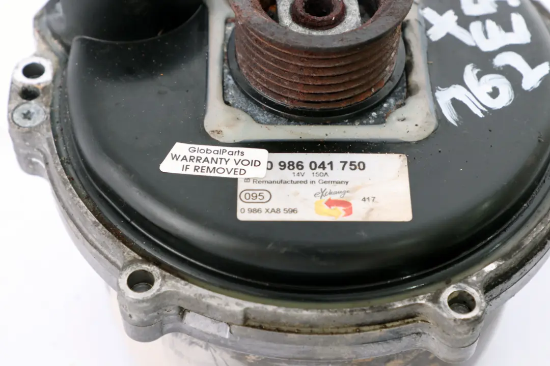 M62 Alternator Generator Cooled 0986041750 to BMW 5 7 X5 Series E38 E39 E53 Petrol with Part number 1705483 BMW 5 7 X5 Series E38 E39 E53 Petrol M62 Alternator Generator Cooled 0986041750 - SKU 1705483 - Part number 1705483