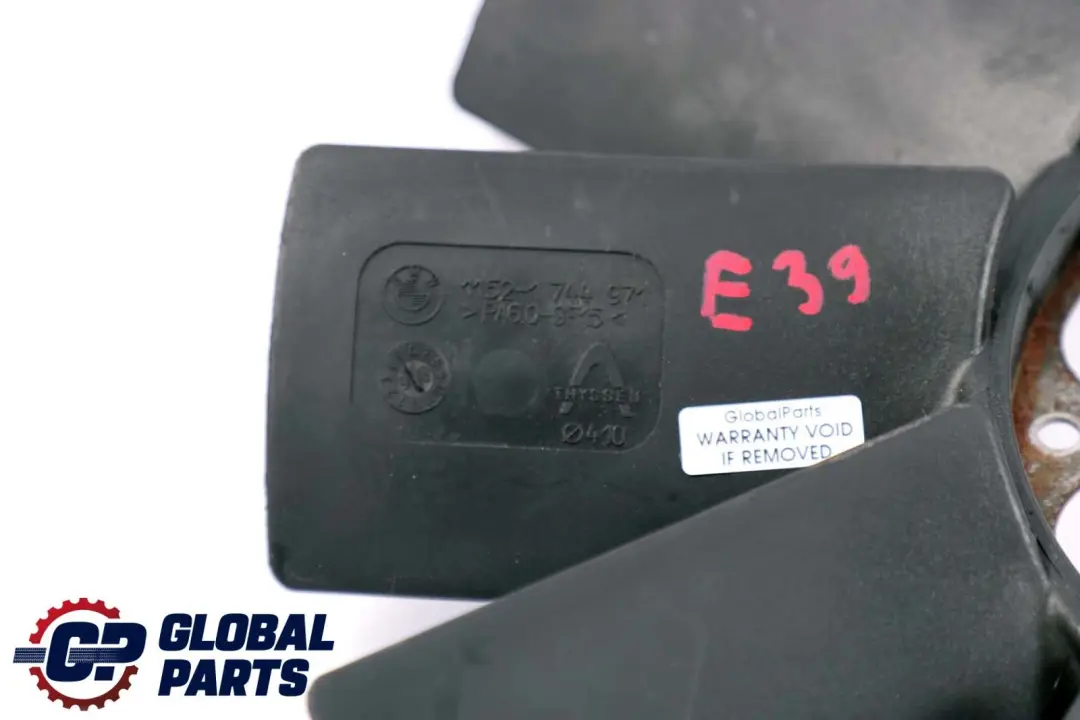 Cooling Radiator Fan 11 Blade Cover to BMW 5 Series E39 Petrol Engine with Part number 1744971 BMW 5 Series E39 Petrol Engine Cooling Radiator Fan 11 Blade Cover - SKU 1744971 - Part number 1744971