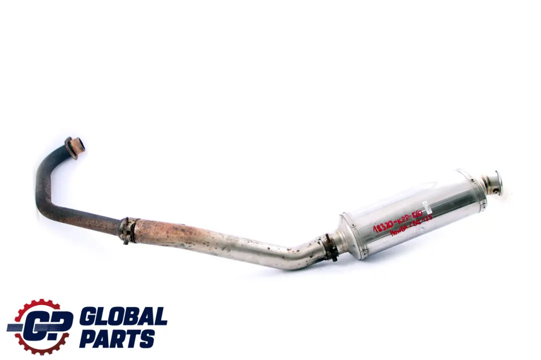 CBR 125R 2004-2010 Black Widow Exhaust Silencer Muffler Pipe to Honda with Part number 18320-KPP-860 Honda CBR 125R 2004-2010 Black Widow Exhaust Silencer Muffler Pipe - SKU 18320-KPP-860 - Part number 18320-KPP-860