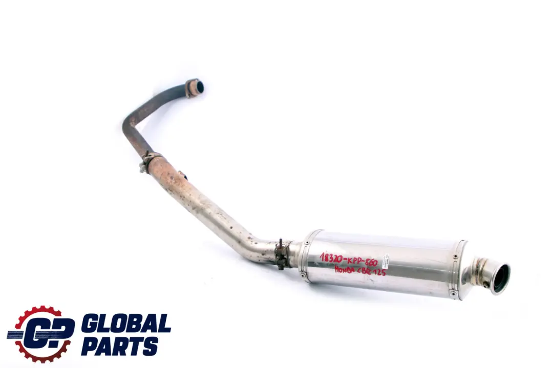 Honda CBR 125R 2004-2010 Black Widow Exhaust Silencer Muffler Pipe - SKU 18320-KPP-860 - Part number 18320-KPP-860