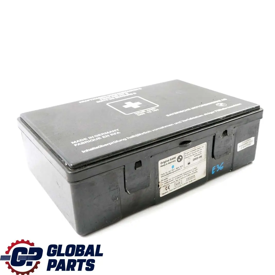Aid Emergency Medical Kit Pouch Set to BMW 5 8 Series E34 E31 First with Part number 1859303 BMW 5 8 Series E34 E31 First Aid Emergency Medical Kit Pouch Set - SKU 1859303 - Part number 1859303