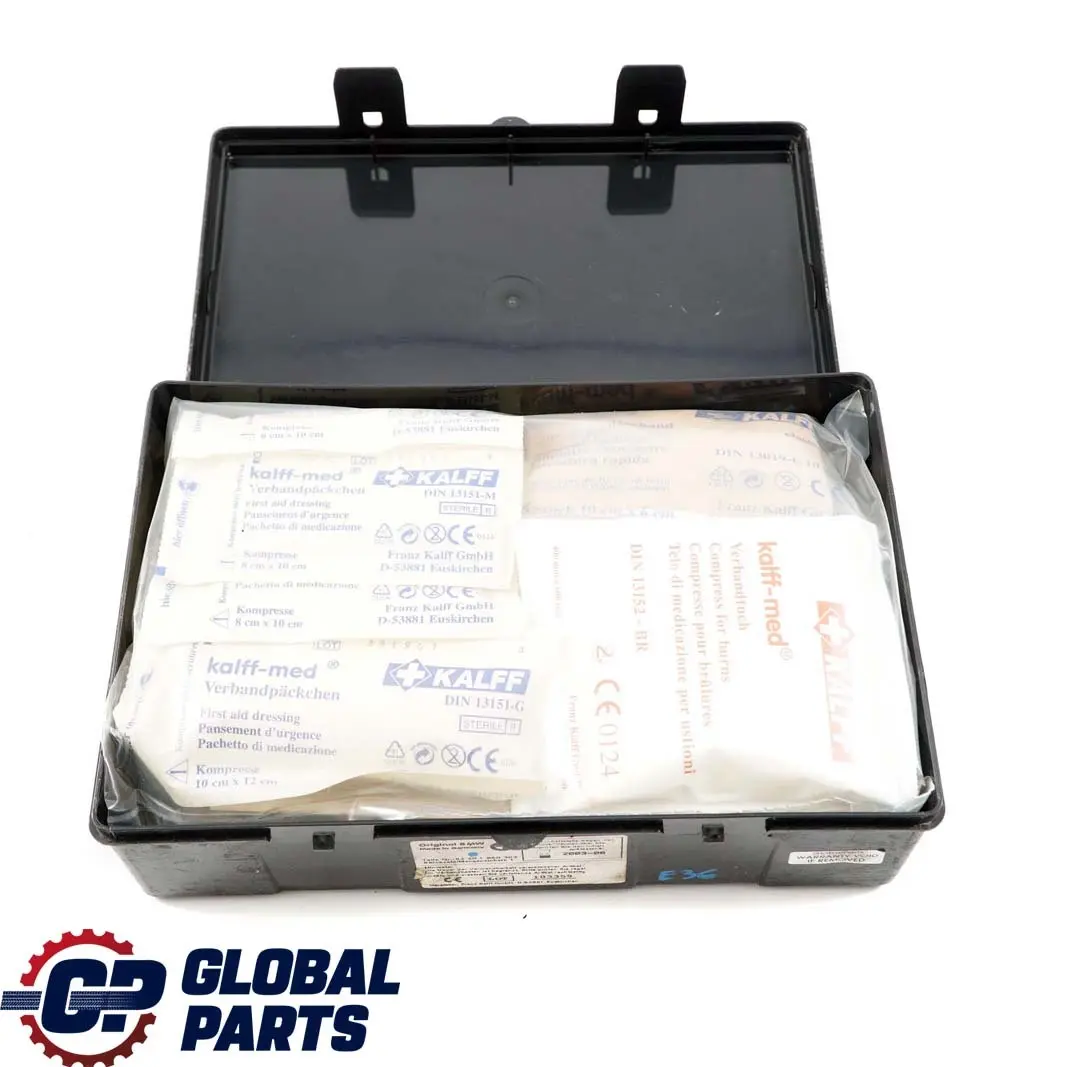Kit Pronto Soccorso Emergenza Medico Borsa per BMW E34 E31 con numero di parte 1859303 BMW E34 E31 Kit Pronto Soccorso Emergenza Medico Borsa - SKU 1859303 - Numero di parte 1859303