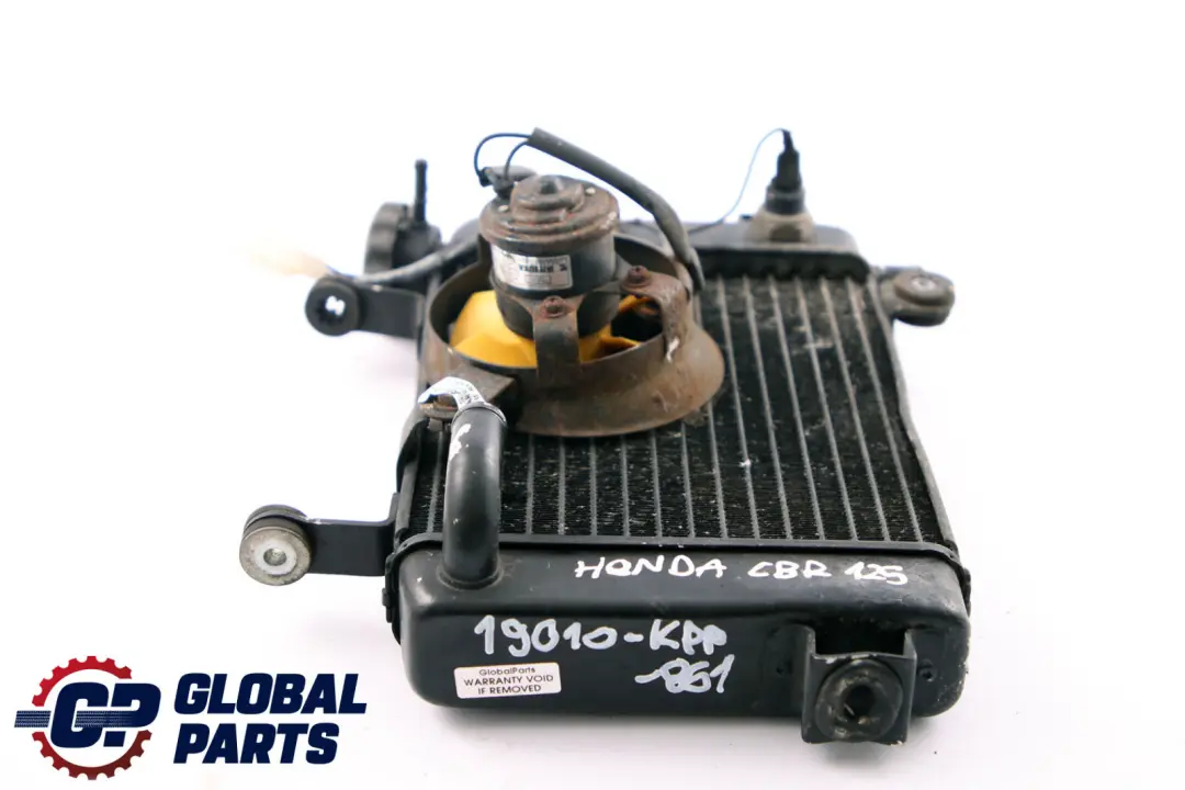 CBR 125 Wasserkühler Radiator Kühler für Honda mit Teilenummer 19010-KPP-861 Honda CBR 125 Wasserkühler Radiator Kühler - SKU 19010-KPP-861 - Teilenummer 19010-KPP-861