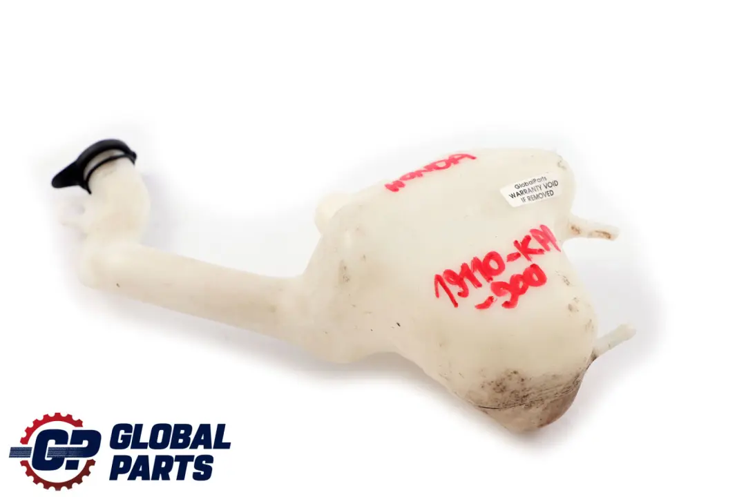 CBR 125R Radiator Reserve Fluid Tank to Honda with Part number 19110-KPP-900 Honda CBR 125R Radiator Reserve Fluid Tank - SKU 19110-KPP-900 - Part number 19110-KPP-900