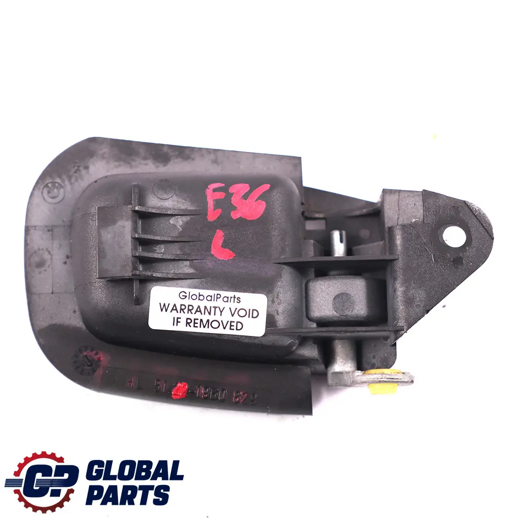 Interior Door Handle Inside Rear Left N/S to BMW 3 Series E36 with Part number 1960829 BMW 3 Series E36 Interior Door Handle Inside Rear Left N/S - SKU 1960829 - Part number 1960829