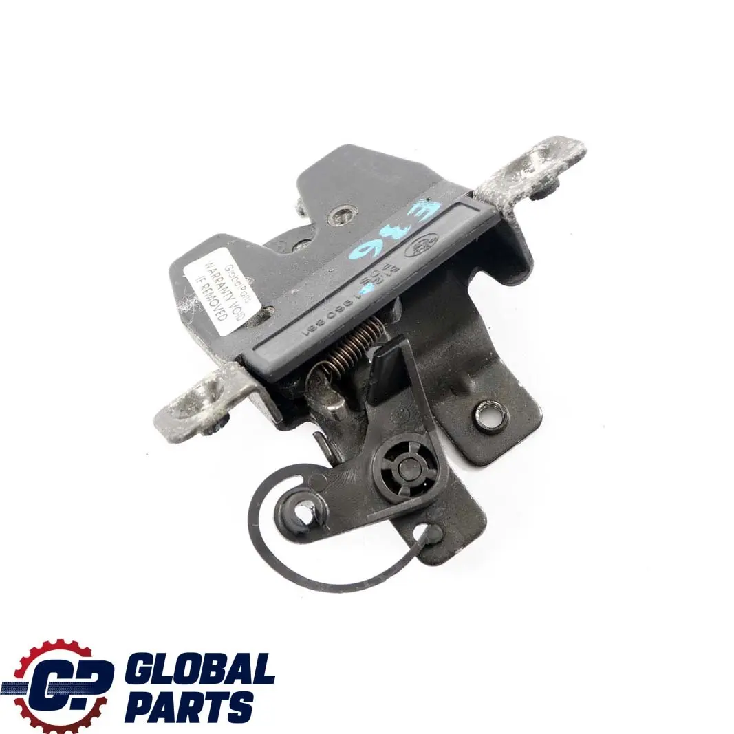 BMW 3 Series E36 Boot Trunk Lid Tailgate Lock Latch Mechanism - SKU 1960861 - Part number 8361140