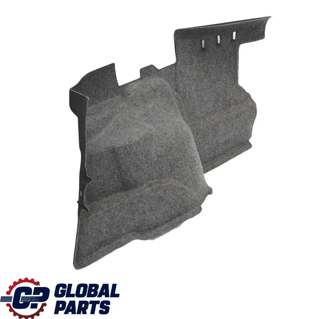 Right O/S Boot Trunk Wheel Arch Trim Panel Grey to BMW 3 Series E36 Saloon Rear with Part number 1977004 BMW 3 Series E36 Saloon Rear Right O/S Boot Trunk Wheel Arch Trim Panel Grey - SKU 1977004 - Part number 1977004