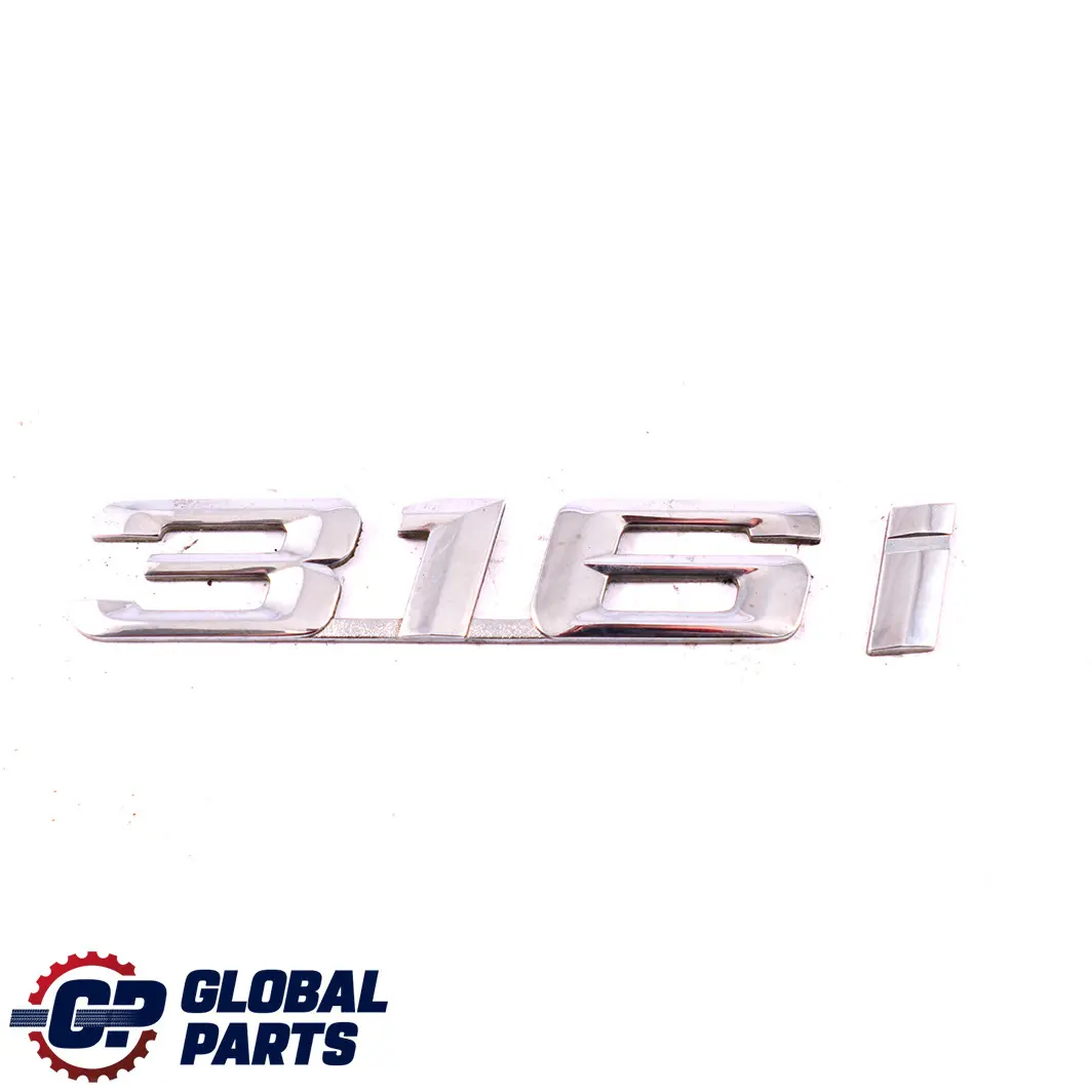 BMW 3 E36 316i M40 M43 Essence Coffre Embleme de Lettrage Colle Arriere