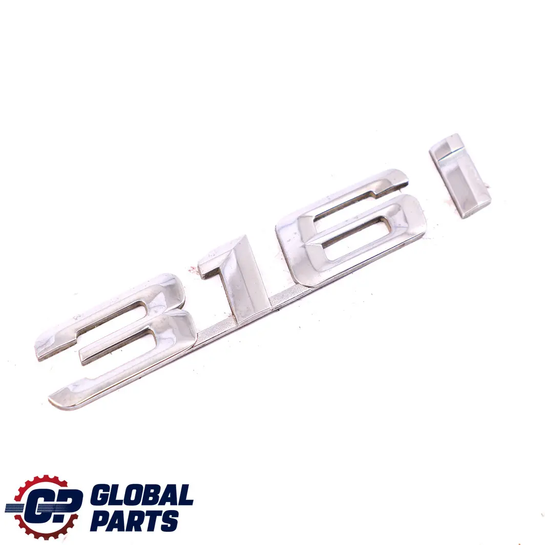 M43 Petrol Rear Boot Trunk Lid Emblem Lettering to BMW 3 Series E36 316i M40 with Part number 1977249 BMW 3 Series E36 316i M40 M43 Petrol Rear Boot Trunk Lid Emblem Lettering - SKU 1977249 - Part number 1977249