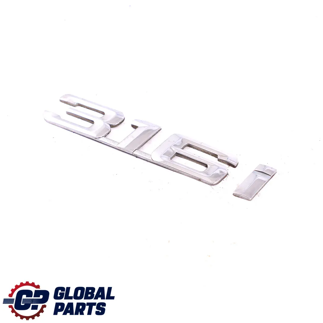 M43 Petrol Rear Boot Trunk Lid Emblem Lettering to BMW 3 Series E36 316i M40 with Part number 1977249 BMW 3 Series E36 316i M40 M43 Petrol Rear Boot Trunk Lid Emblem Lettering - SKU 1977249 - Part number 1977249