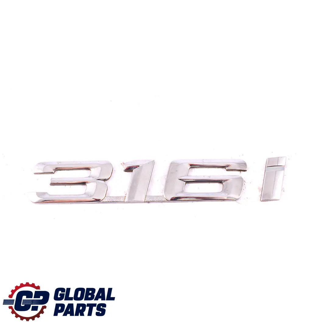 BMW 3 E36 316i M40 M43 Essence Coffre Embleme de Lettrage Colle Arriere - SKU 1977249 - Numéro de pièce 1977249