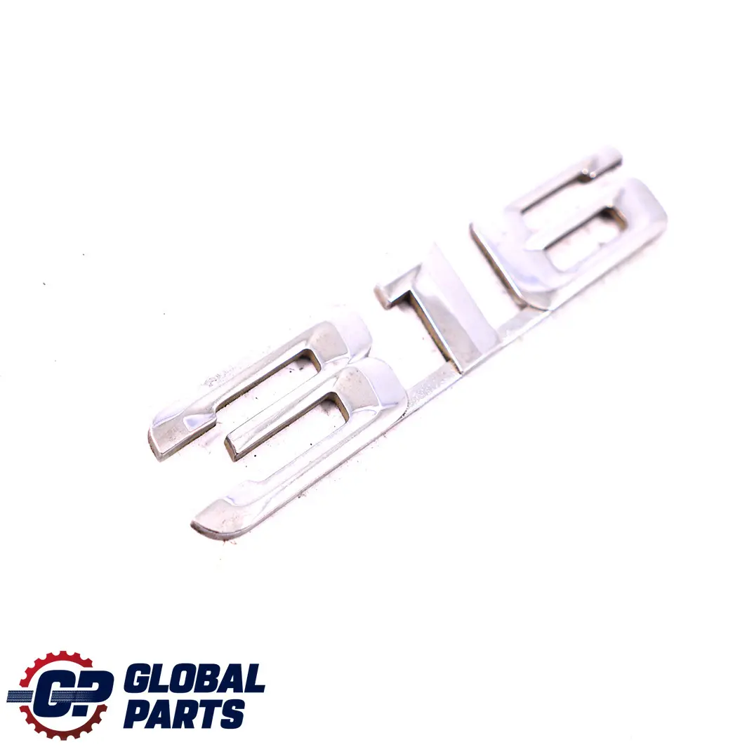 BMW 3 E36 316i M40 M43 Essence Coffre Embleme de Lettrage Colle Arriere - SKU 1977249 - Numéro de pièce 1977249