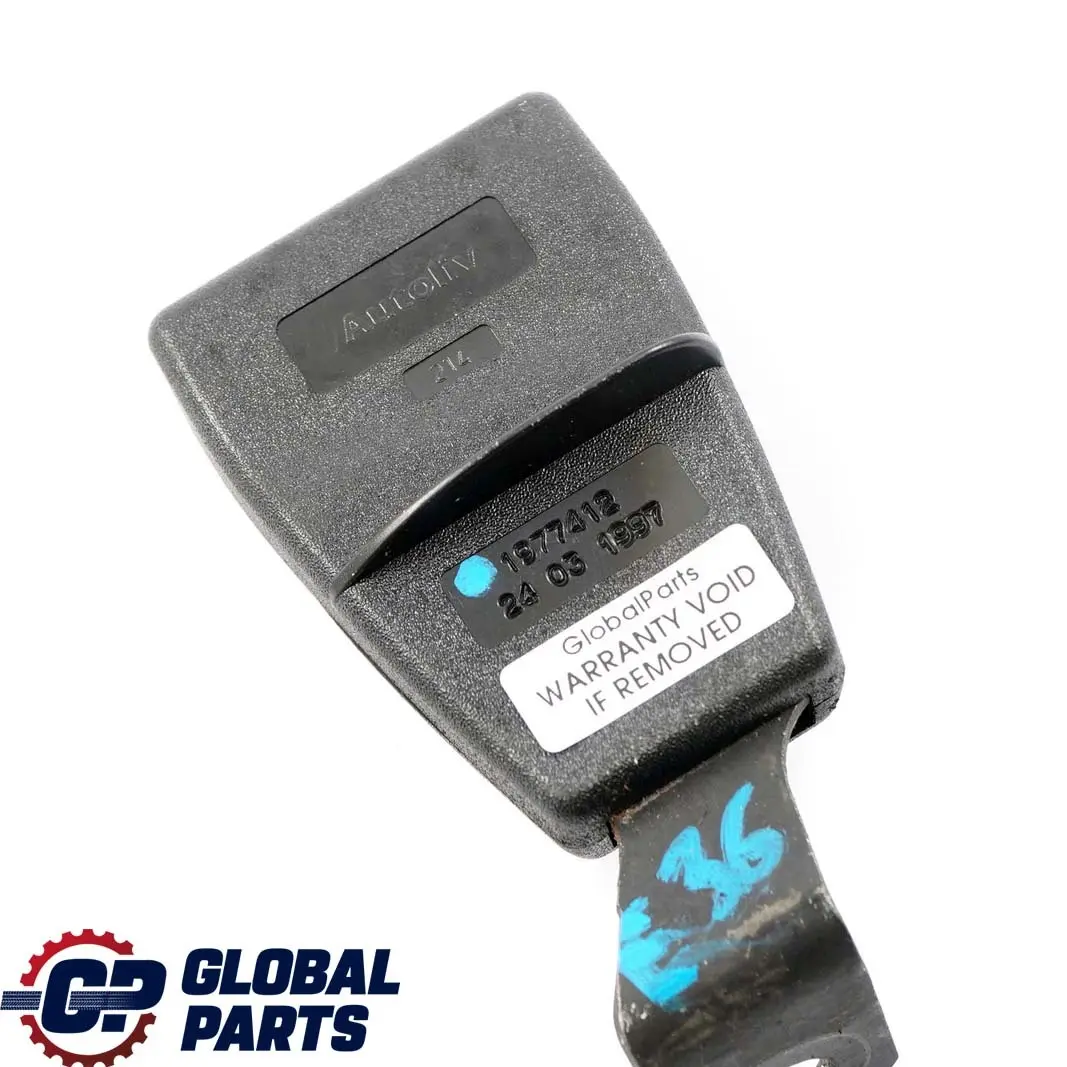 BMW 3 er E36 Limousine Untergurt Hinten Links Sicherheitsgurt - SKU 1977412 - Teilenummer 1977412