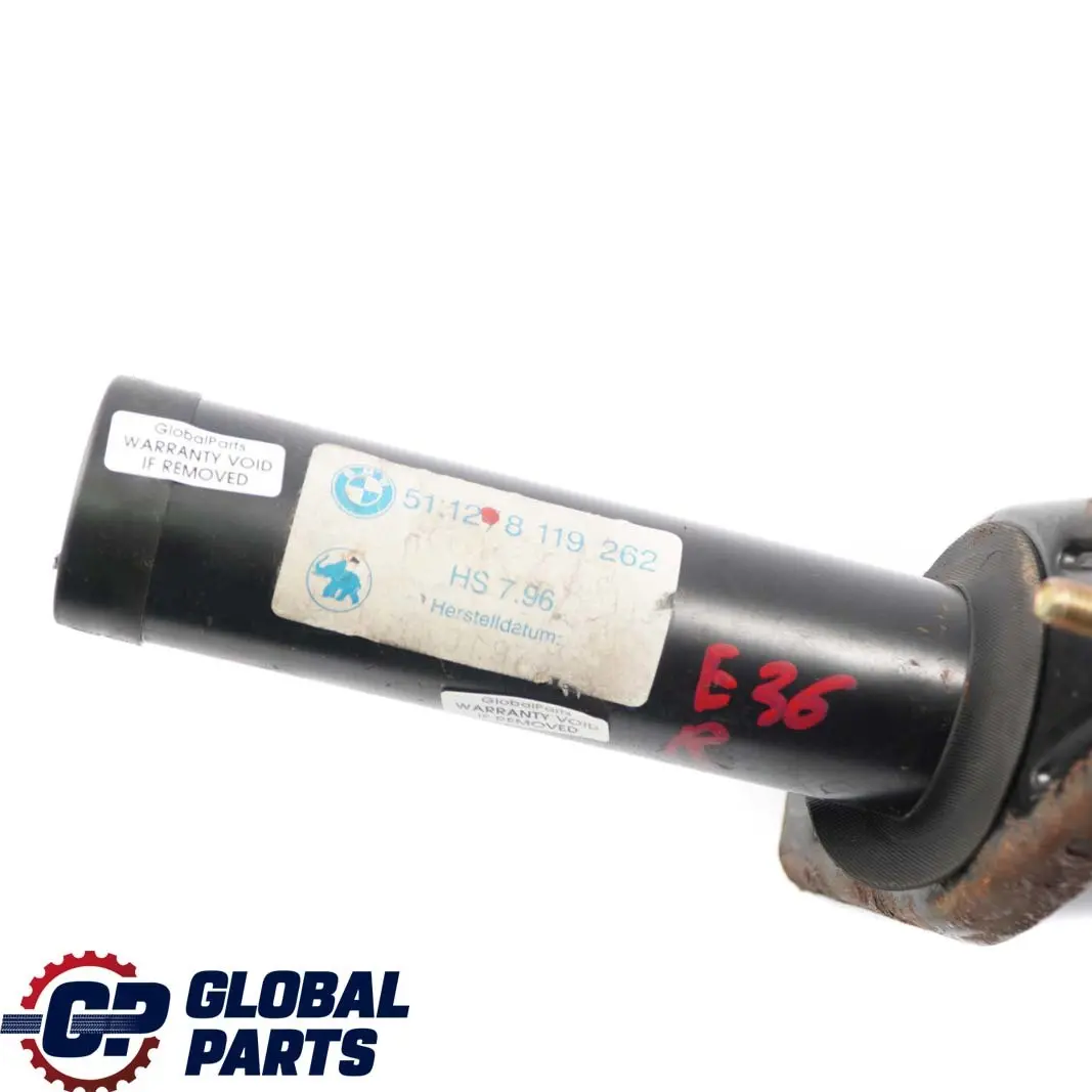 BMW 3 Series E36 Rear Bumper Right O/S Spring Strut Shock Absorber 8119262 - SKU 1977550 - Part number 1977550