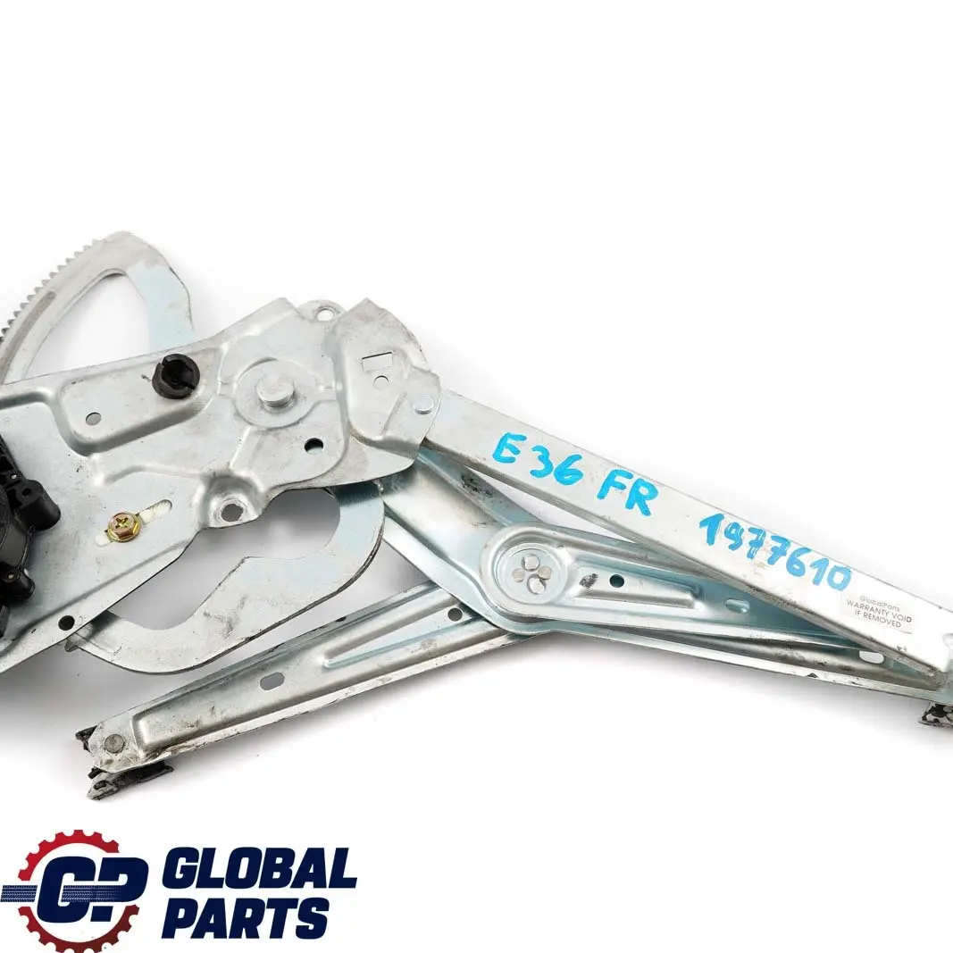 BMW E36 Berlina Touring Compact Porta Anteriore Destra Alzacristalli - SKU 1977610 - Numero di parte 1977610