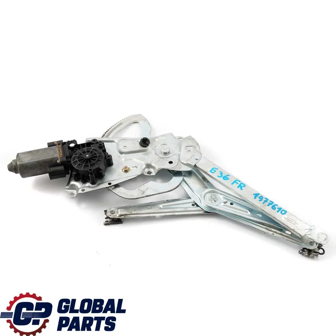 BMW E36 Berlina Touring Compact Porta Anteriore Destra Alzacristalli - SKU 1977610 - Numero di parte 1977610
