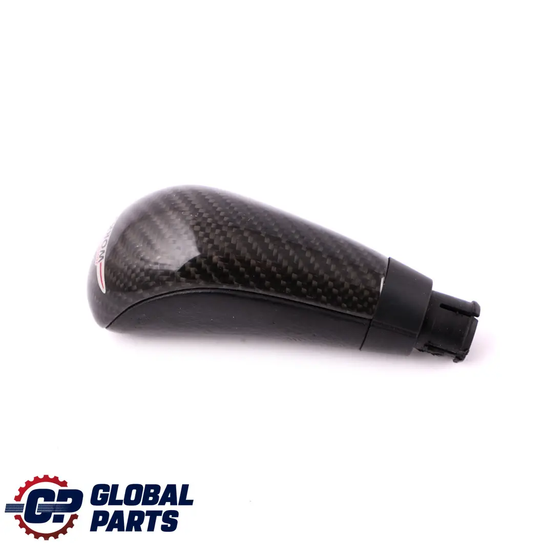 Selector Lever Grip Gear Shift Knob Carbon to MINI Cooper R55 R56 JCW with Part number 2147229 MINI Cooper R55 R56 JCW Selector Lever Grip Gear Shift Knob Carbon - SKU 2147229 - Part number 2147229