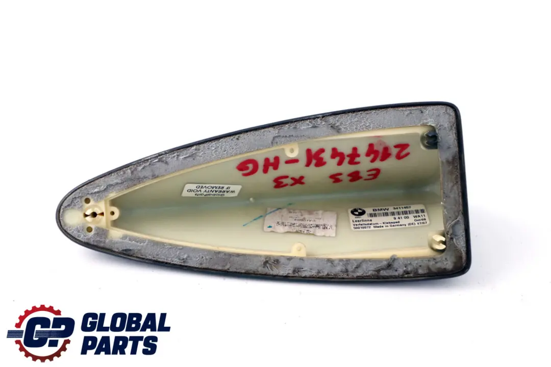 E83N LCI Roof Aerial Casing Shark Fin Antenna Highland Green to BMW X3 Series E83 with Part number 2147431 BMW X3 Series E83 E83N LCI Roof Aerial Casing Shark Fin Antenna Highland Green - SKU 2147431-HG - Part number 2147431