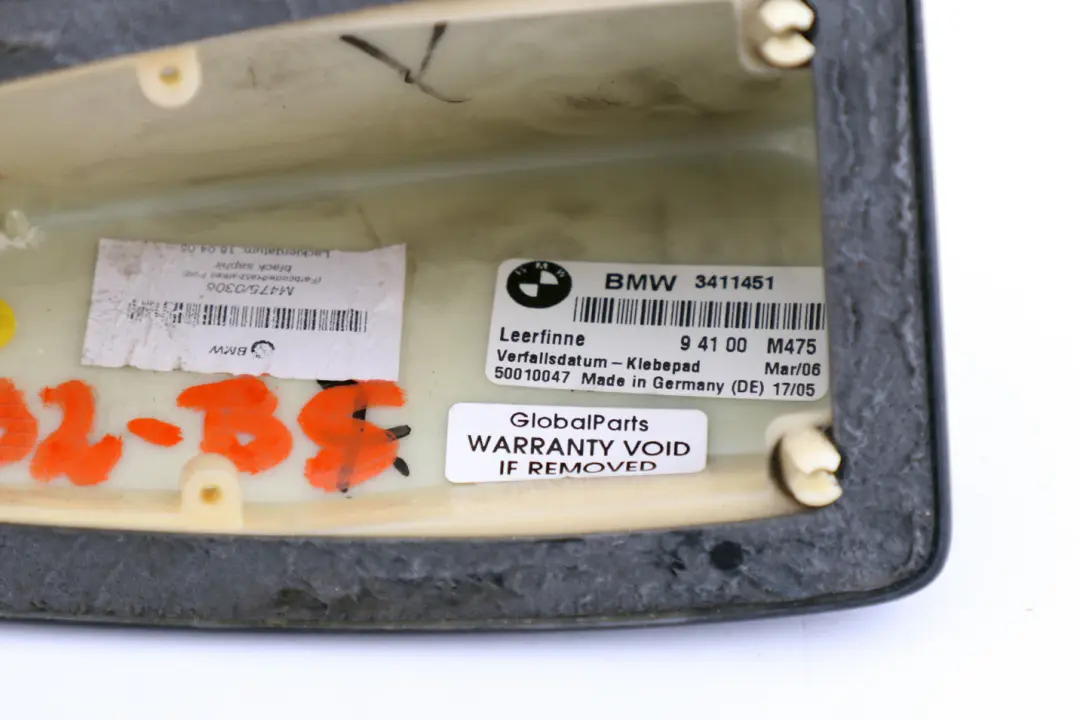 BMW X3 Series E83 Roof Aerial Casing Shark Fin Antenna Black Sapphire 3411475 - SKU 2147432-BS - Part number 2147432