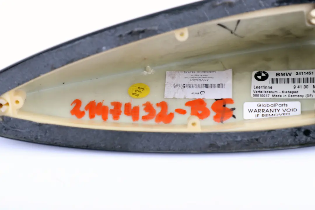 Antenne De Toit En Forme D'aileron De Requin Noir Saphir 3411475 pour BMW X3 E83 à propos du numéro de pièce 2147432 BMW X3 E83 Antenne De Toit En Forme D'aileron De Requin Noir Saphir 3411475 - SKU 2147432-BS - Numéro de pièce 2147432