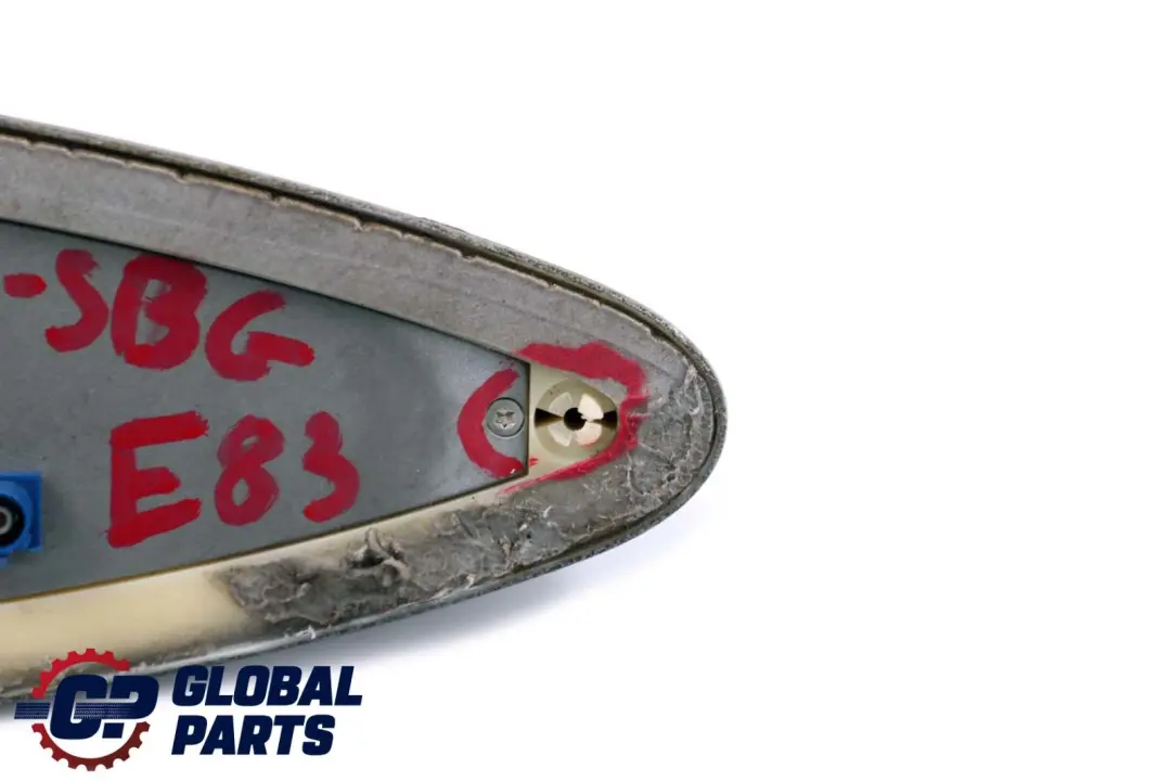 BMW X3 E83 Boîtier d'antenne toit Aileron requin Antenne Silbergrau Gris 3417643 - SKU 2147432-SBG - Numéro de pièce 2147432