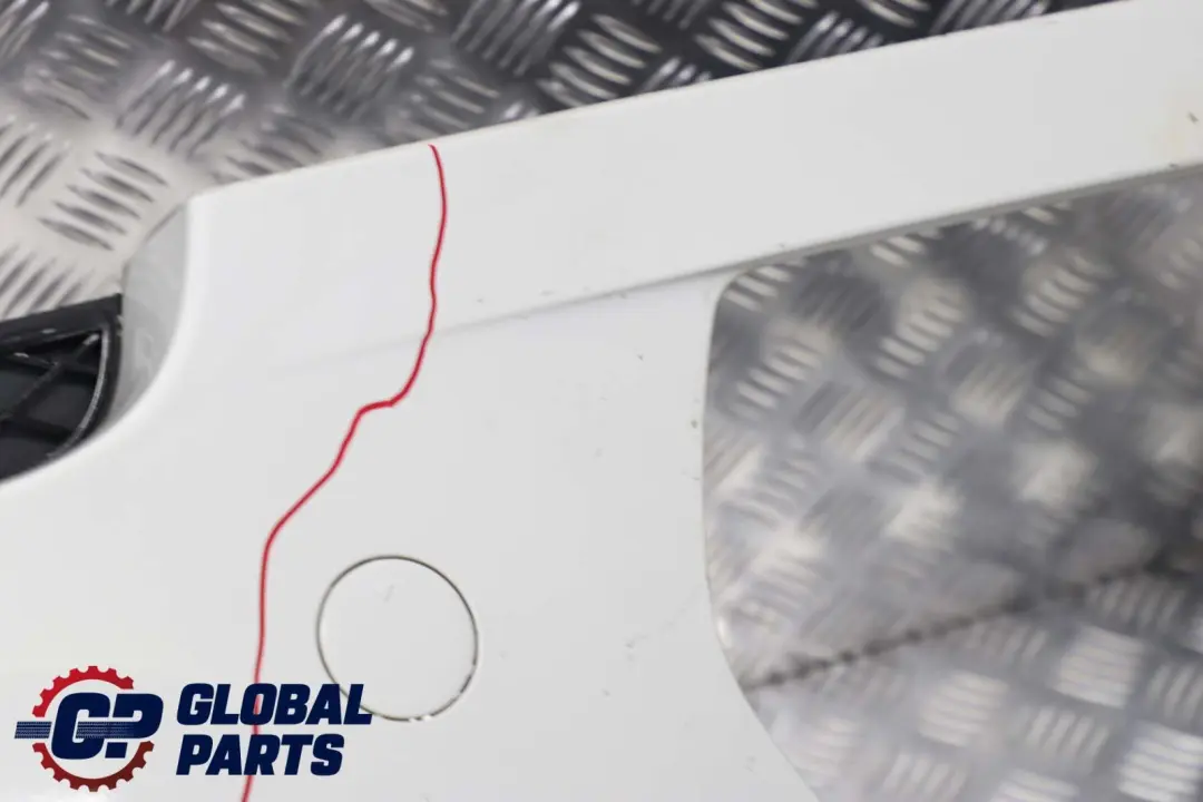 BMW X6 Series E71 Front Bumper Trim Panel Alpinweiss Alpine White - 300 - SKU 2147601-AW - Part number 2147601