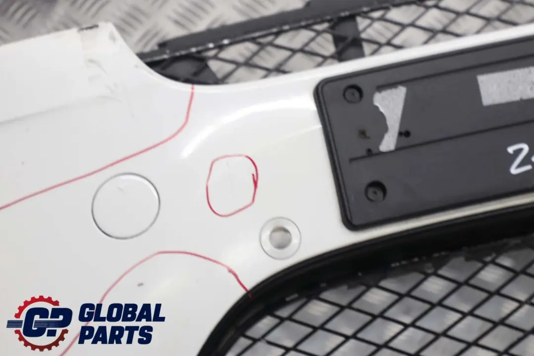 Front Bumper Trim Panel Alpinweiss Alpine White - 300 to BMW X6 Series E71 with Part number 2147601 BMW X6 Series E71 Front Bumper Trim Panel Alpinweiss Alpine White - 300 - SKU 2147601-AW - Part number 2147601
