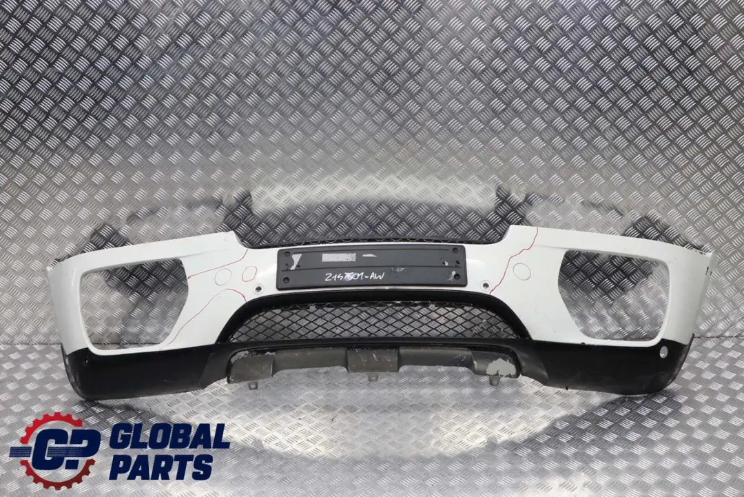 BMW X6 Series E71 Front Bumper Trim Panel Alpinweiss Alpine White - 300 - SKU 2147601-AW - Part number 2147601