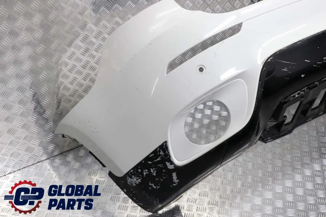 BMW X6 Series E71 Rear Bumper Trim Panel Alpinweiss Alpine White - 300 - SKU 2147603-AW - Part number 2147603