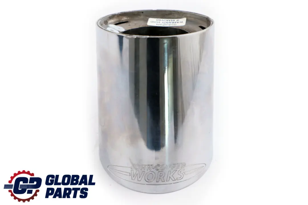 Exhaust Tailpipe Tail Pipe Chrome to BMW Mini Cooper S R56 R57 R58 R59 JCW with Part number 2151408 BMW Mini Cooper S R56 R57 R58 R59 JCW Exhaust Tailpipe Tail Pipe Chrome - SKU 2151408 - Part number 2151408