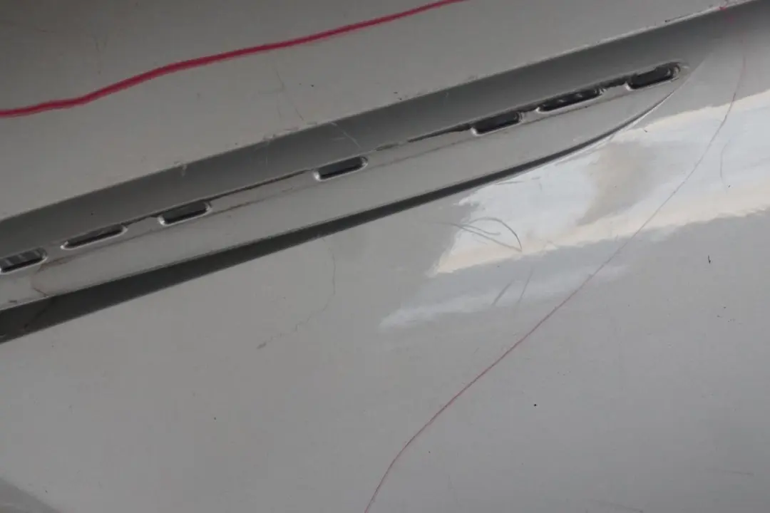 BMW 6 E63 E64 Front Left Wing Fender Side Panel N/S Mineralsilber Silver A14 - SKU 2155901-MS - Part number 2155901