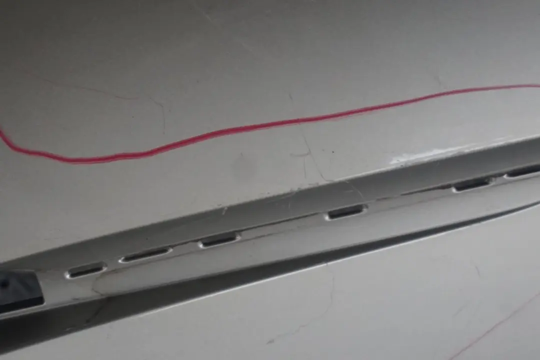 BMW 6 E63 E64 Front Left Wing Fender Side Panel N/S Mineralsilber Silver A14 - SKU 2155901-MS - Part number 2155901