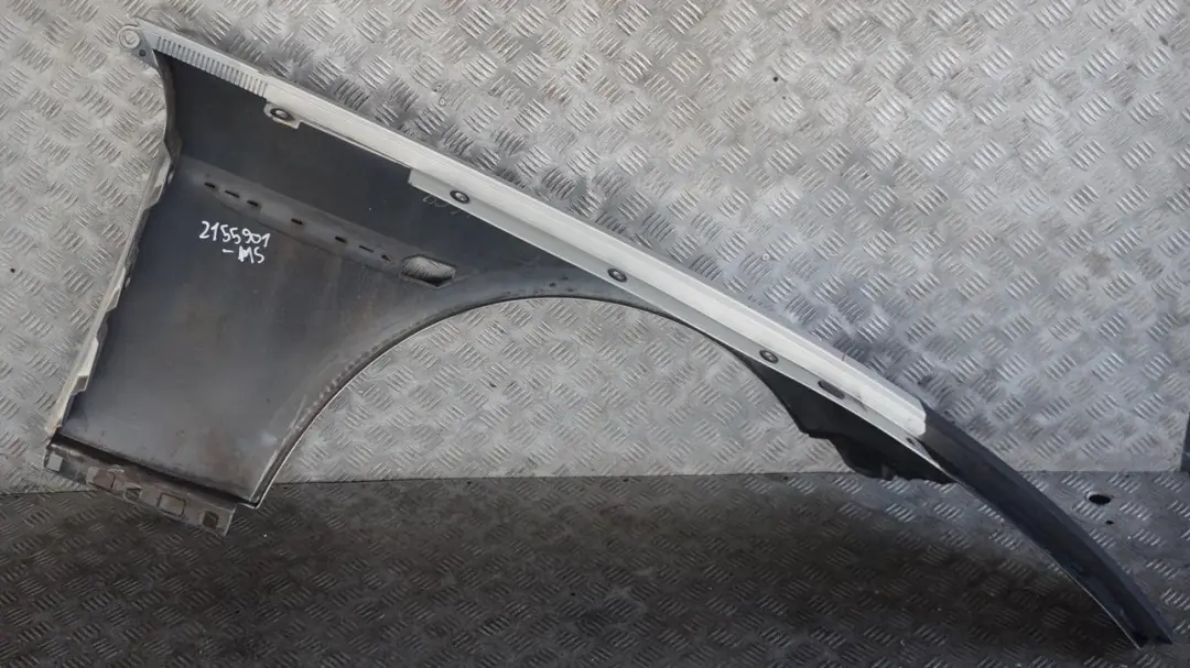 BMW 6 E63 E64 Front Left Wing Fender Side Panel N/S Mineralsilber Silver A14 - SKU 2155901-MS - Part number 2155901